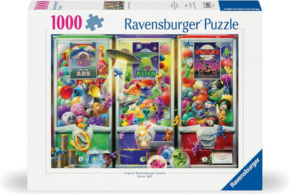 Ravensburger Dieren, buitenaardse wezens en ninja's 1000 stukjes legpuzzel | Premium puzzelervaring | Unieke en in elkaar grijpende pasvorm | Handgemaakte gereedschappen