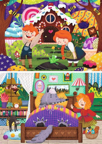 Ravensburger - Fairy Tales 2x12p - (12004045)