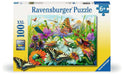 Ravensburger Kinderpuzzle - 12004049 Wunderwelt der Insekten - Insekten-Puzzle für Kinder ab 6 Jahren, mit 100 Teilen im XXL-Format