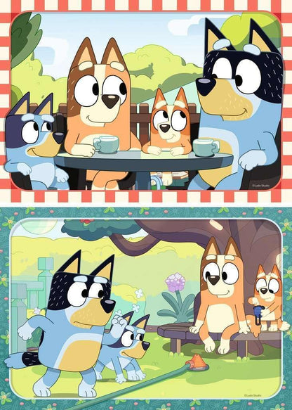 Ravensburger Puzzle: Bluey And The Heeler Family (2X12Pcs) (12004111)