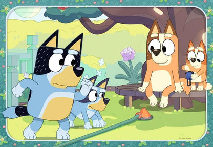Ravensburger Puzzle: Bluey And The Heeler Family (2X12Pcs) (12004111)