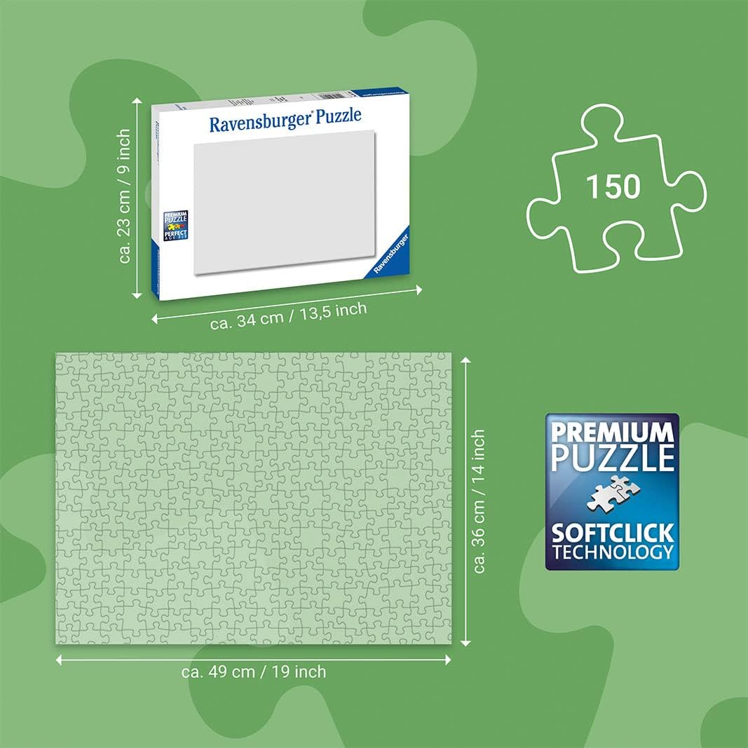 Ravensburger Kinderpuzzle 12004143 - Spaß mit Mario Kart - Puzzle für Kinder ab 7 Jahren, mit 150Teilen im XXL-Format