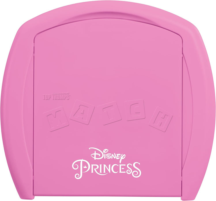 Winning Moves Top Trumps Match Disney Princess Board Game Multilingual, Play with Cinderella, Snow White and Merida, 2 player family travel game for ages 4+, gift for kids