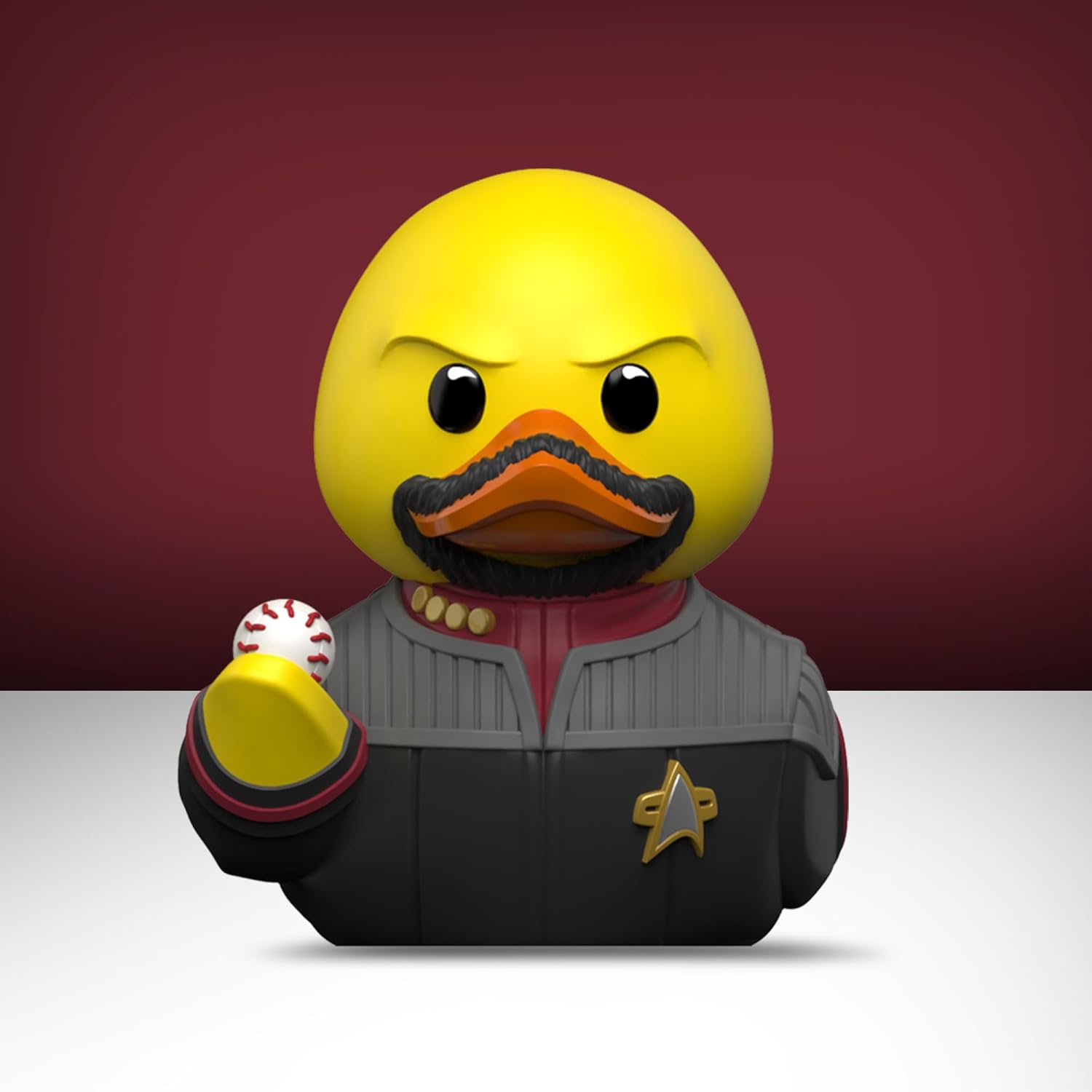 TUBBZ Eerste editie: Star Trek - Benjamin Sisko Cosplaying Rubber Duck Vinyl Figuur