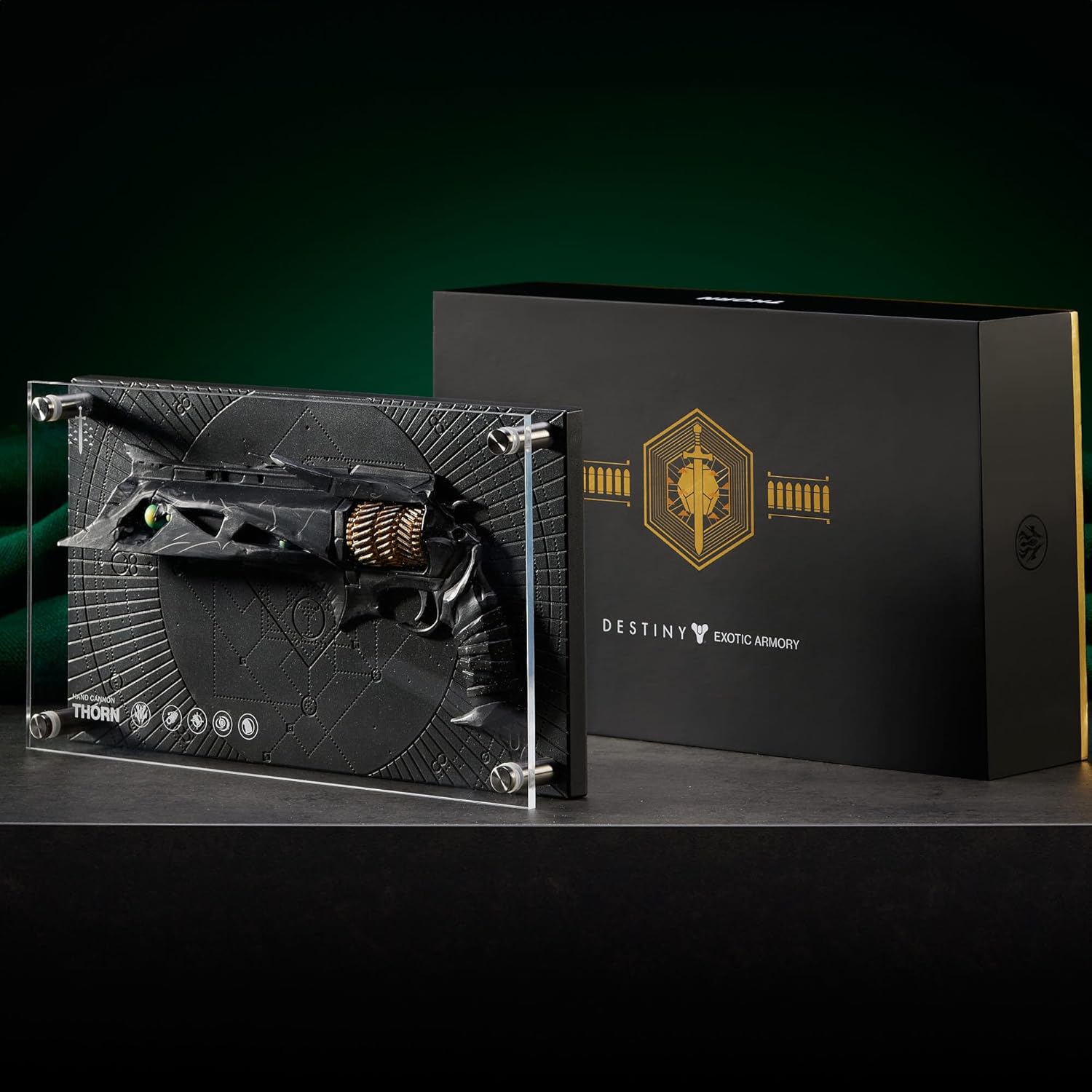 Numskull Thorn Exotische Waffenfigur 12x7" (30x18cm) Limitierte Edition Sammler-Replikstatue - Offizielles Destiny-Merchandise - FPS-Sci-Fi-Action-Videospiel-Figur