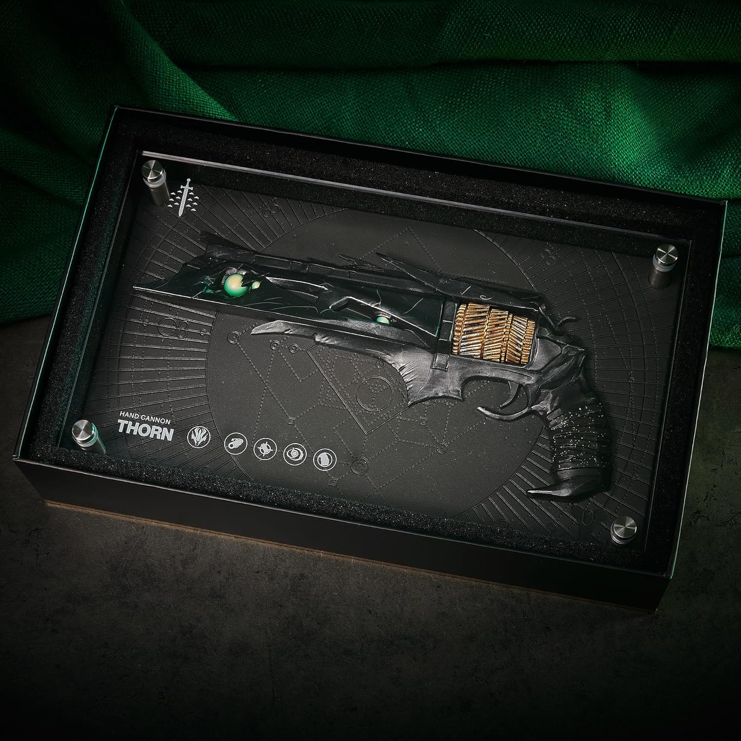 Numskull Thorn Exotische Waffenfigur 12x7" (30x18cm) Limitierte Edition Sammler-Replikstatue - Offizielles Destiny-Merchandise - FPS-Sci-Fi-Action-Videospiel-Figur