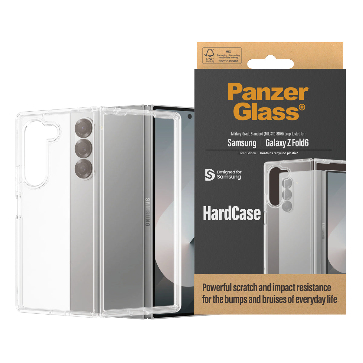 PanzerGlass ® HardCase Transparent Samsung Galaxy Z Fold6