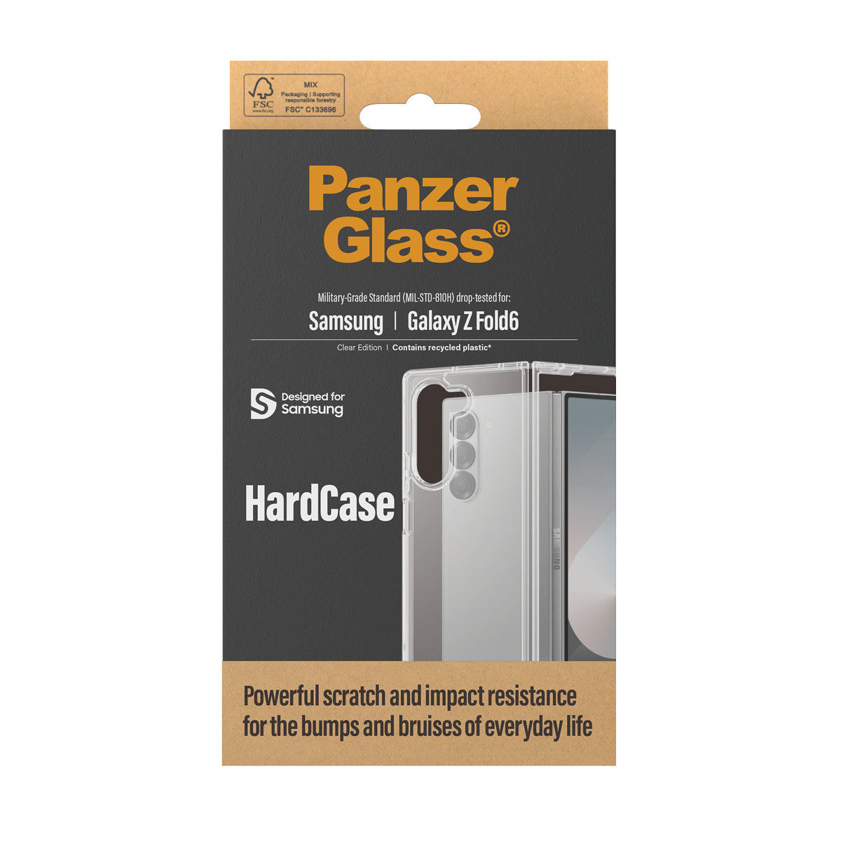 PanzerGlass ® HardCase Transparent Samsung Galaxy Z Fold6