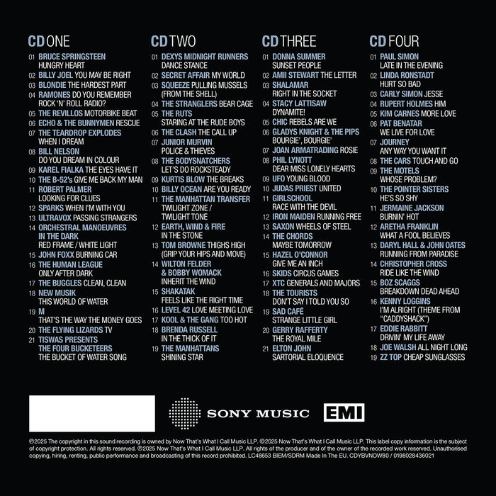 NOW Yearbook: The Vault 1980