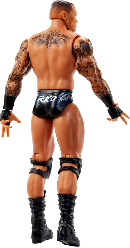 Mattel WWE Randy Orton Action Figure, Main Event Series #154 6-inch Collectible with 10 Articulation Points & Life-Like Look, JCV42