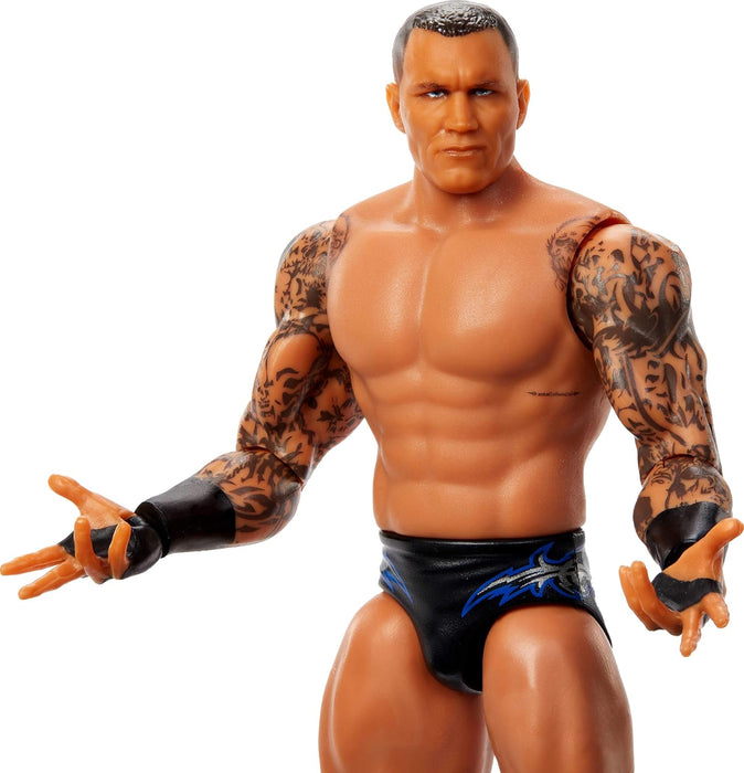 Mattel WWE Randy Orton Action Figure, Main Event Series #154 6-inch Collectible with 10 Articulation Points & Life-Like Look, JCV42