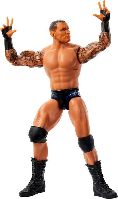 Mattel WWE Randy Orton Action Figure, Main Event Series #154 6-inch Collectible with 10 Articulation Points & Life-Like Look, JCV42