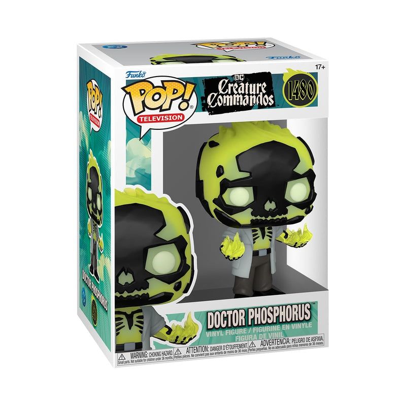Funko POP! TV: CC – Dr. Phosphorus - DC Comics - Collectable Vinyl Figure - Gift Idea - Official Merchandise - Toys for Kids & Adults - Comic Books Fans - Model Figure for Collectors and Display