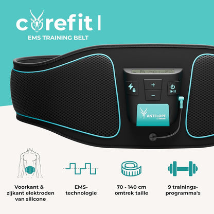 Beurer - Antelope Corefit I Ems Abdominal Training Belt - 3 Year Warranty