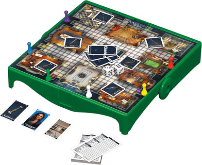 Cluedo Travel Edition, Tragbares Spiel für 3-6 Spieler, Reisespiel, Kinderspiel, ab 8 Jahren (niederländische Version