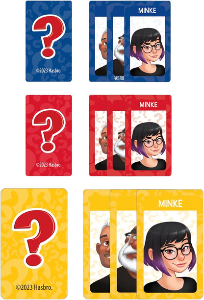 Wer ist das? Reiseausgabe, klassisches Ratespiel, Tragbares Spiel für 2 Spieler, Reisespiel für Kinder (niederländische Version