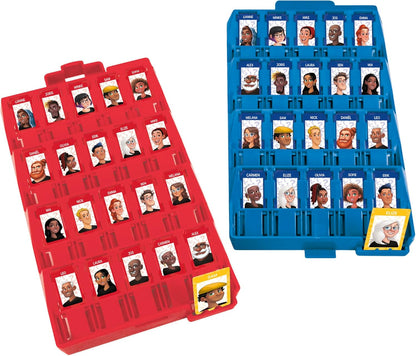 Wer ist das? Reiseausgabe, klassisches Ratespiel, Tragbares Spiel für 2 Spieler, Reisespiel für Kinder (niederländische Version