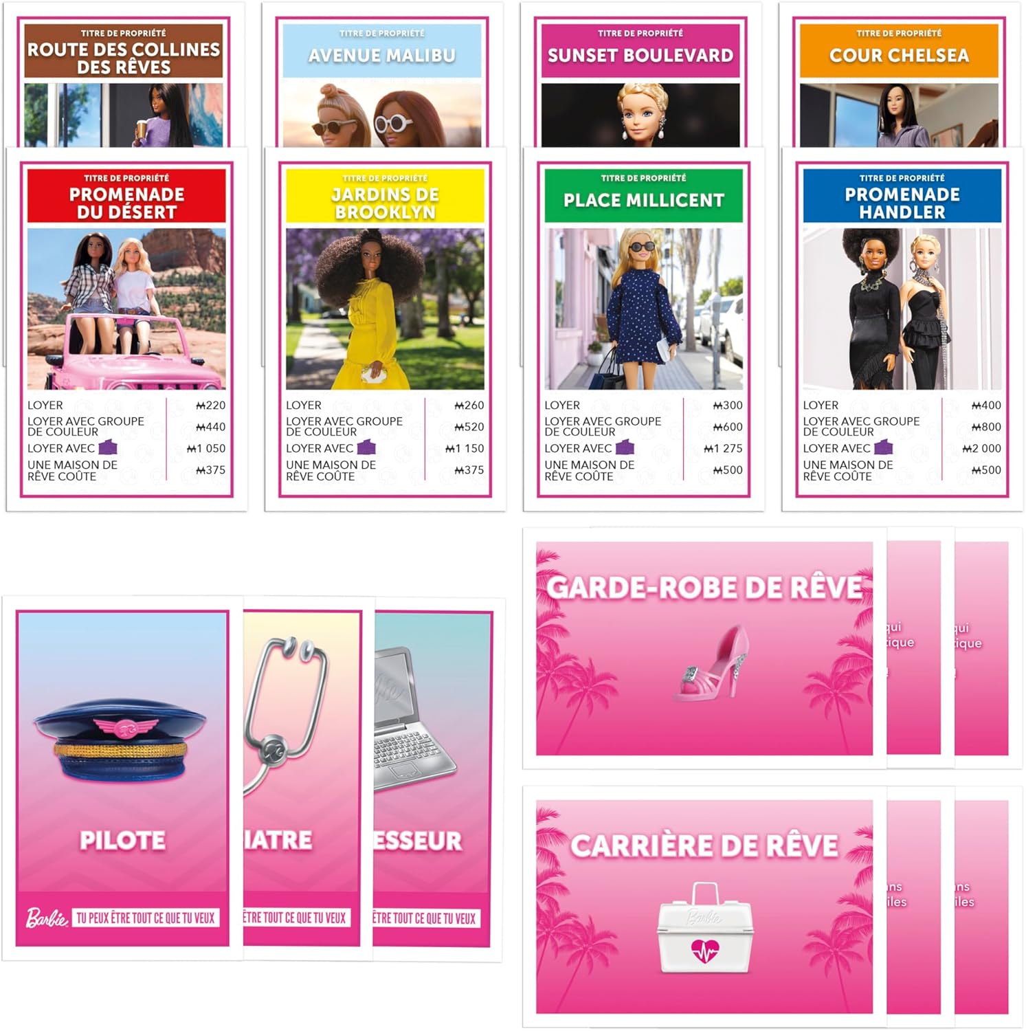 Monopoly Barbie - Französische Version