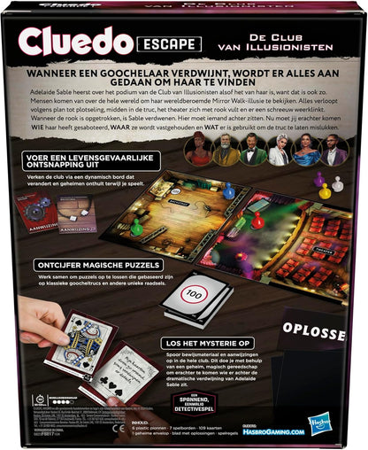 Cluedo - Escape: The Illusionist Club (Nl)