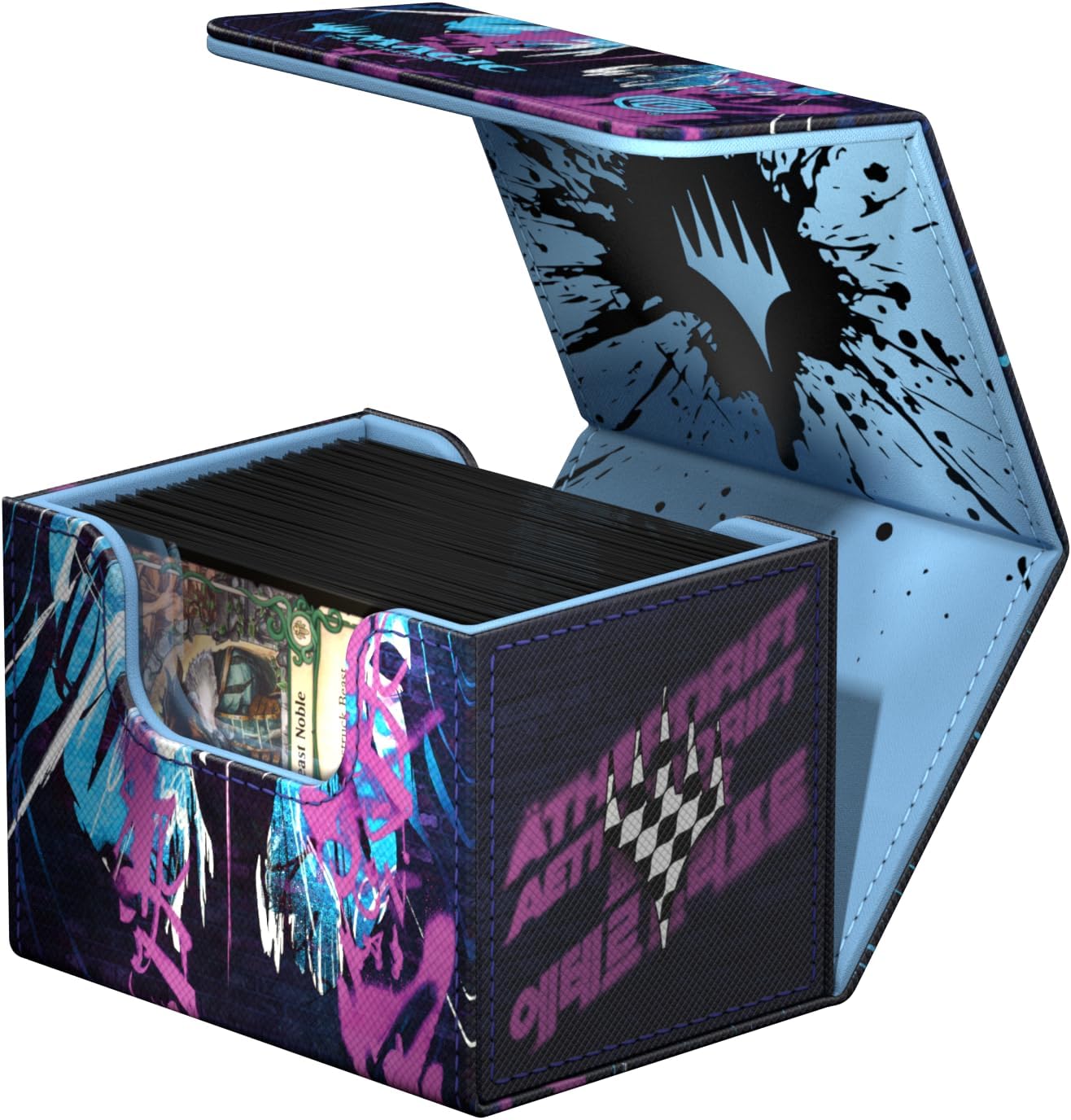 Ultimate Guard Sidewinder 100+ Xenoskin Magic: The Gathering ``Aetherdrift`` - Oildeep Gearhulk