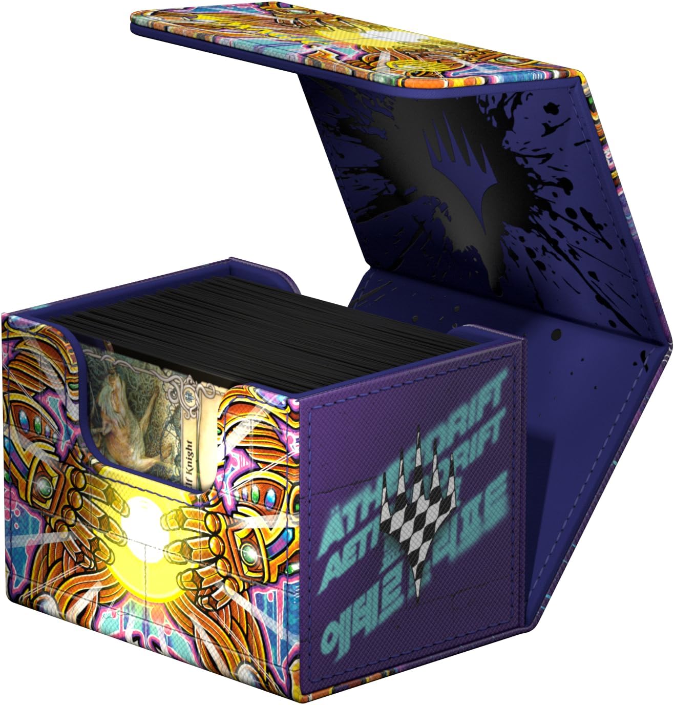 Ultimate Guard Sidewinder 100+ Xenoskin Magic: The Gathering ``Aetherdrift`` - Solar Gearhulk