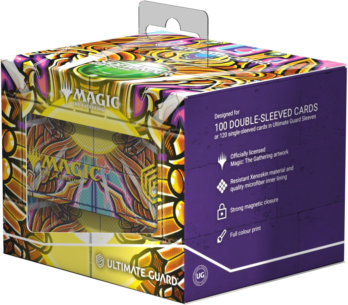 Ultimate Guard Sidewinder 100+ Xenoskin Magic: The Gathering ``Aetherdrift`` - Solar Gearhulk