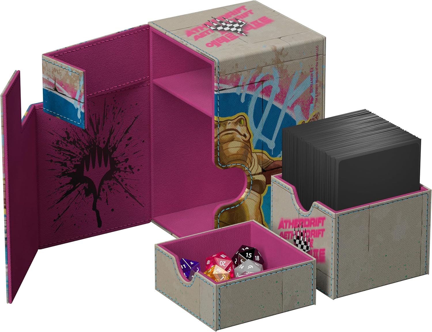 Ultimate Guard - Flip'n'Tray 100+ - Magic: The Gathering - Aetherdrift - Sab-Sunen, Luxa Embodied
