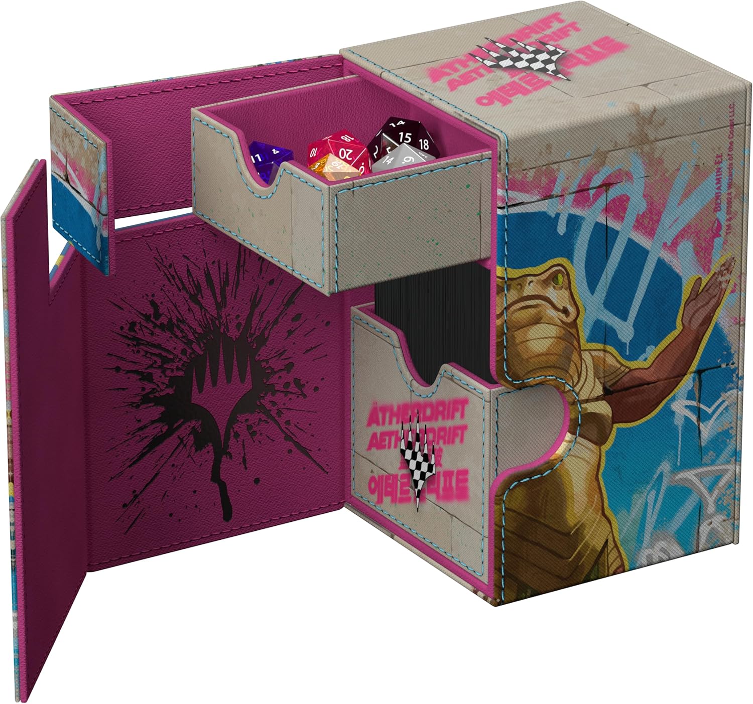 Ultimate Guard - Flip'n'Tray 100+ - Magic: The Gathering - Aetherdrift - Sab-Sunen, Luxa Embodied