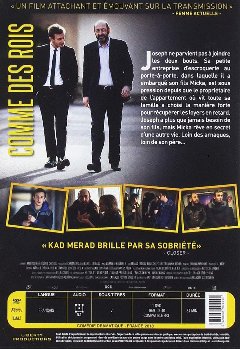 MOVIE - COMME DES ROIS (1 DVD