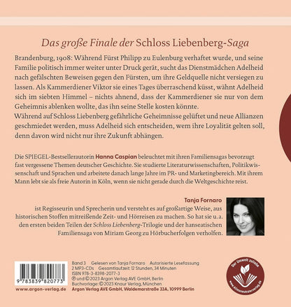 SCHLOSS LIEBENBERG:HINTER DEM GOLDENEN SCHATTEN
