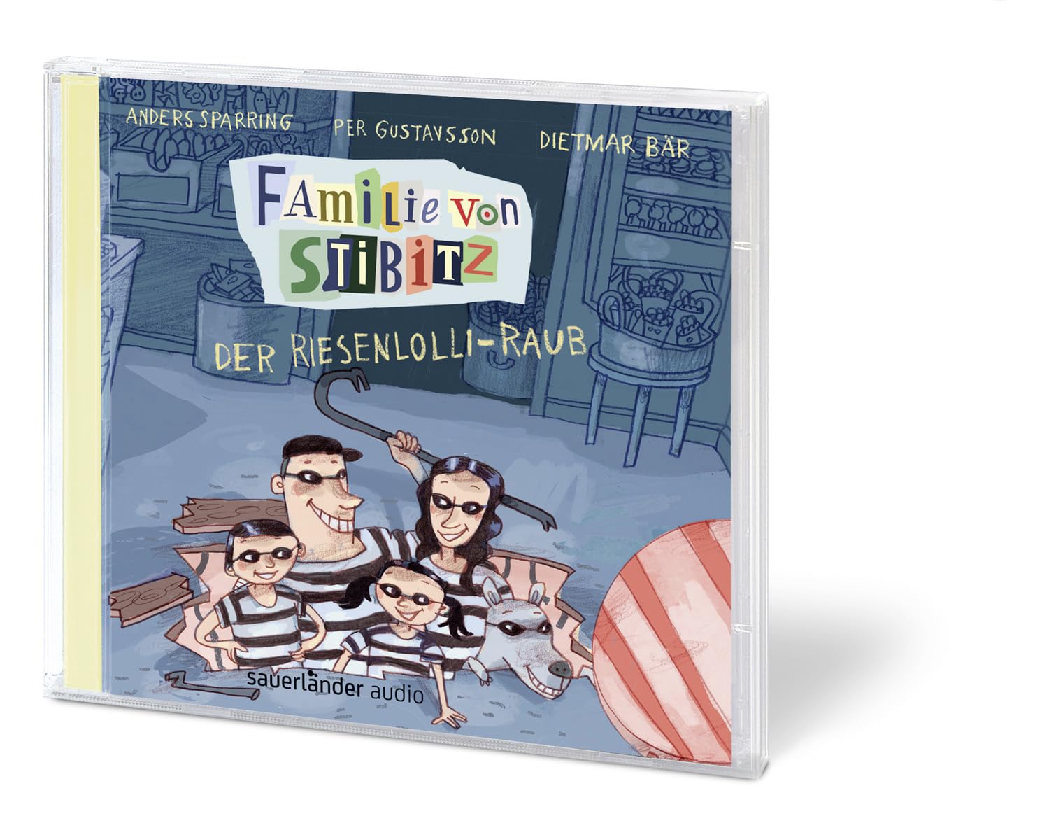 Familie von Stibitz - Der Riesenlolli-Raub: Nominiert für den Deutschen Hörbuchpreis 2021 »Bestes Kinderhörbuch«
