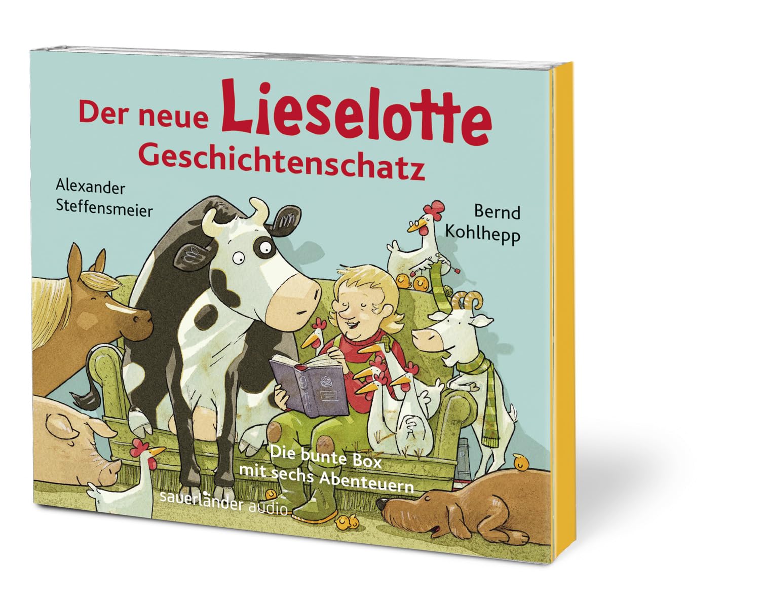 Der neue Lieselotte Geschichtenschatz: Die bunte Box mit sechs Abenteuern