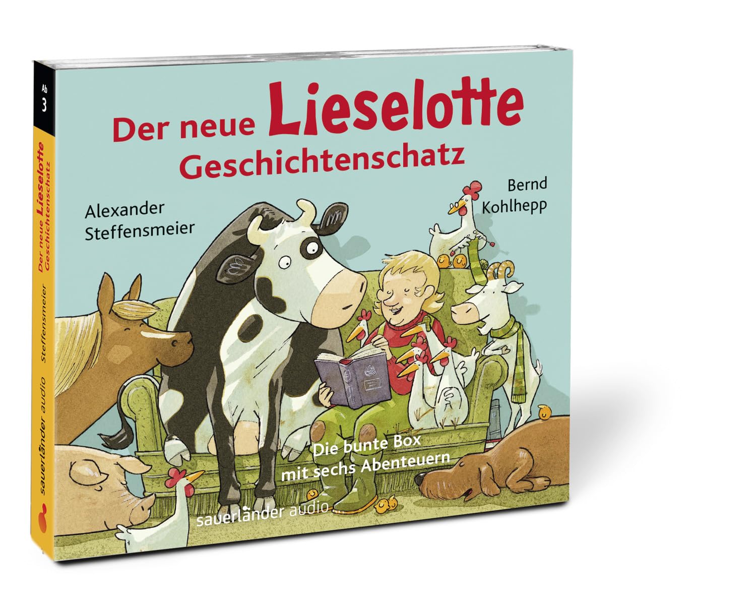 Der neue Lieselotte Geschichtenschatz: Die bunte Box mit sechs Abenteuern