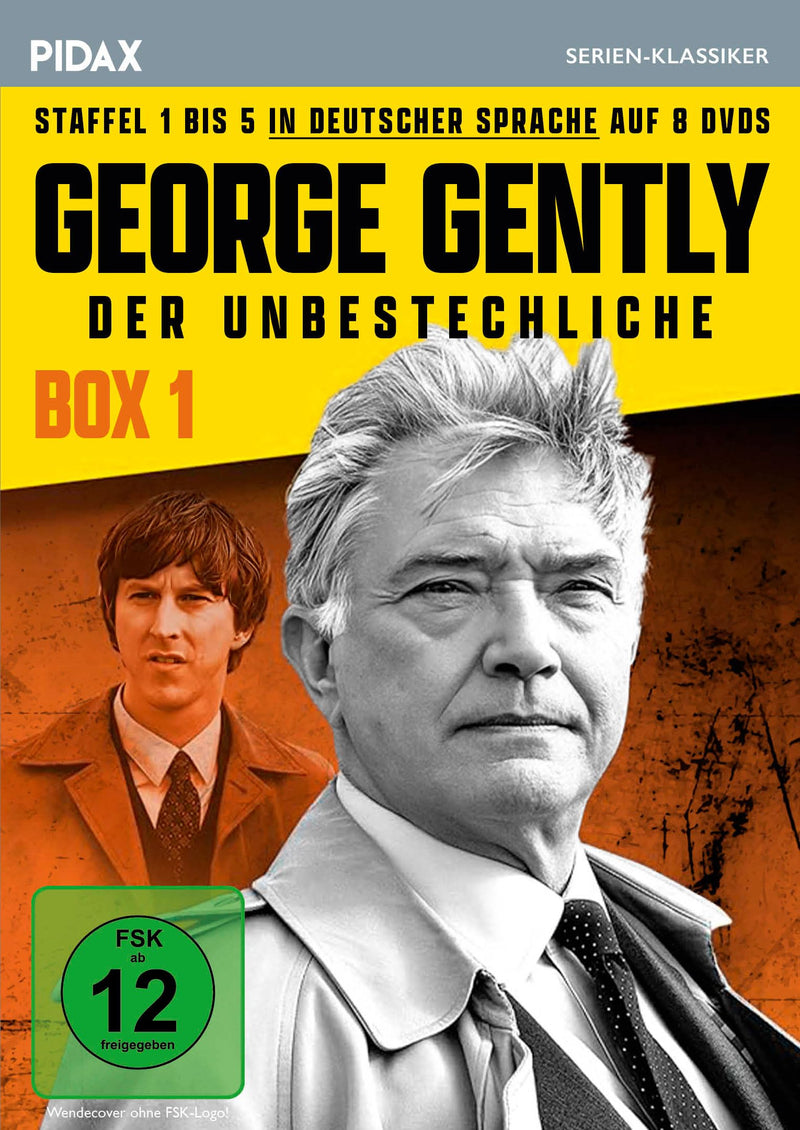 George Gently - Der Unbestechliche, Box 1 (Staffel 1 - 5 Edition) / Die ersten 15 Folgen der Kultkrimiserie (Pidax Serien-Klassiker