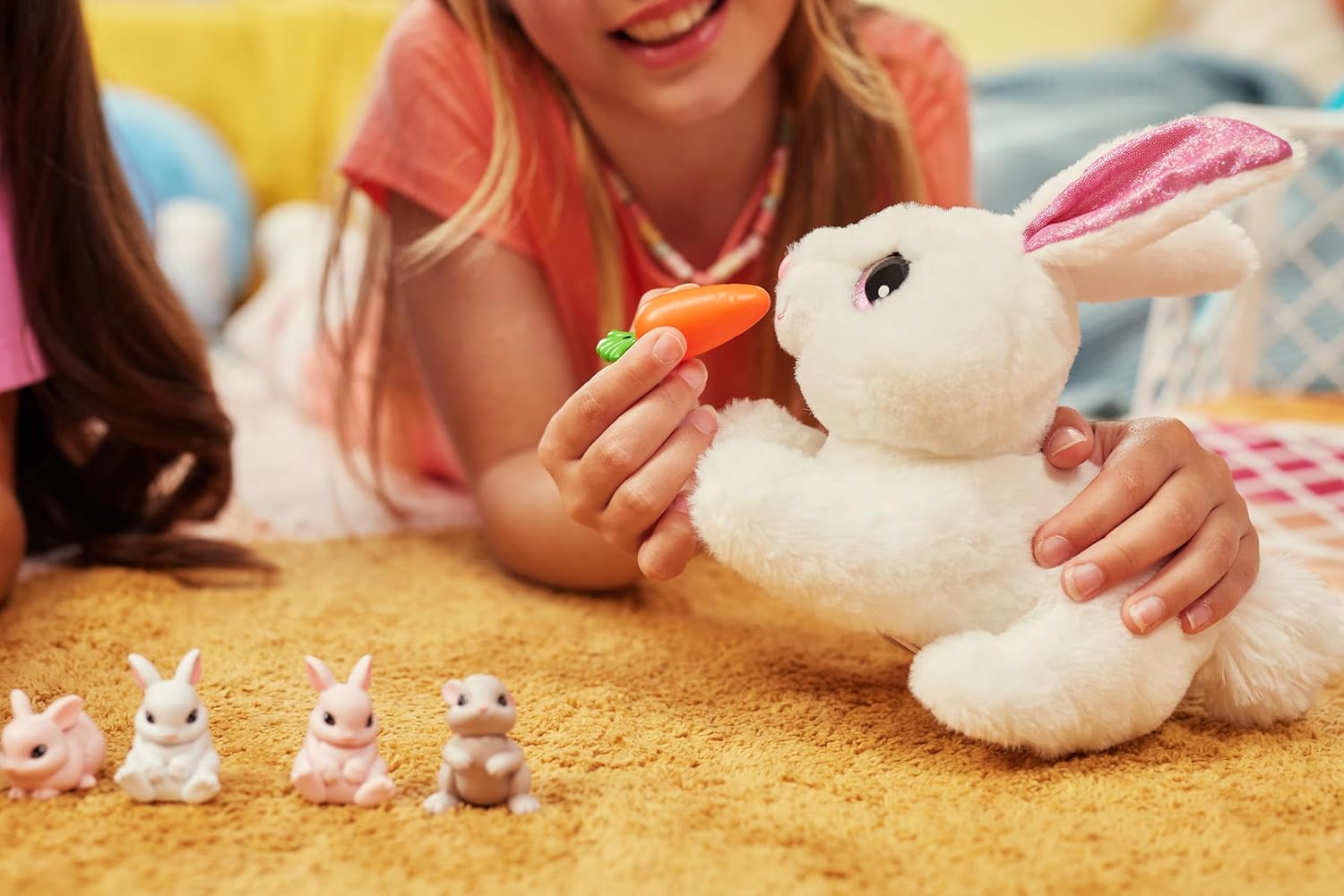 Pets Alive Mama Bunny & Baby Surprise, Series 1, Electronic Pet for Girls, Mail Box