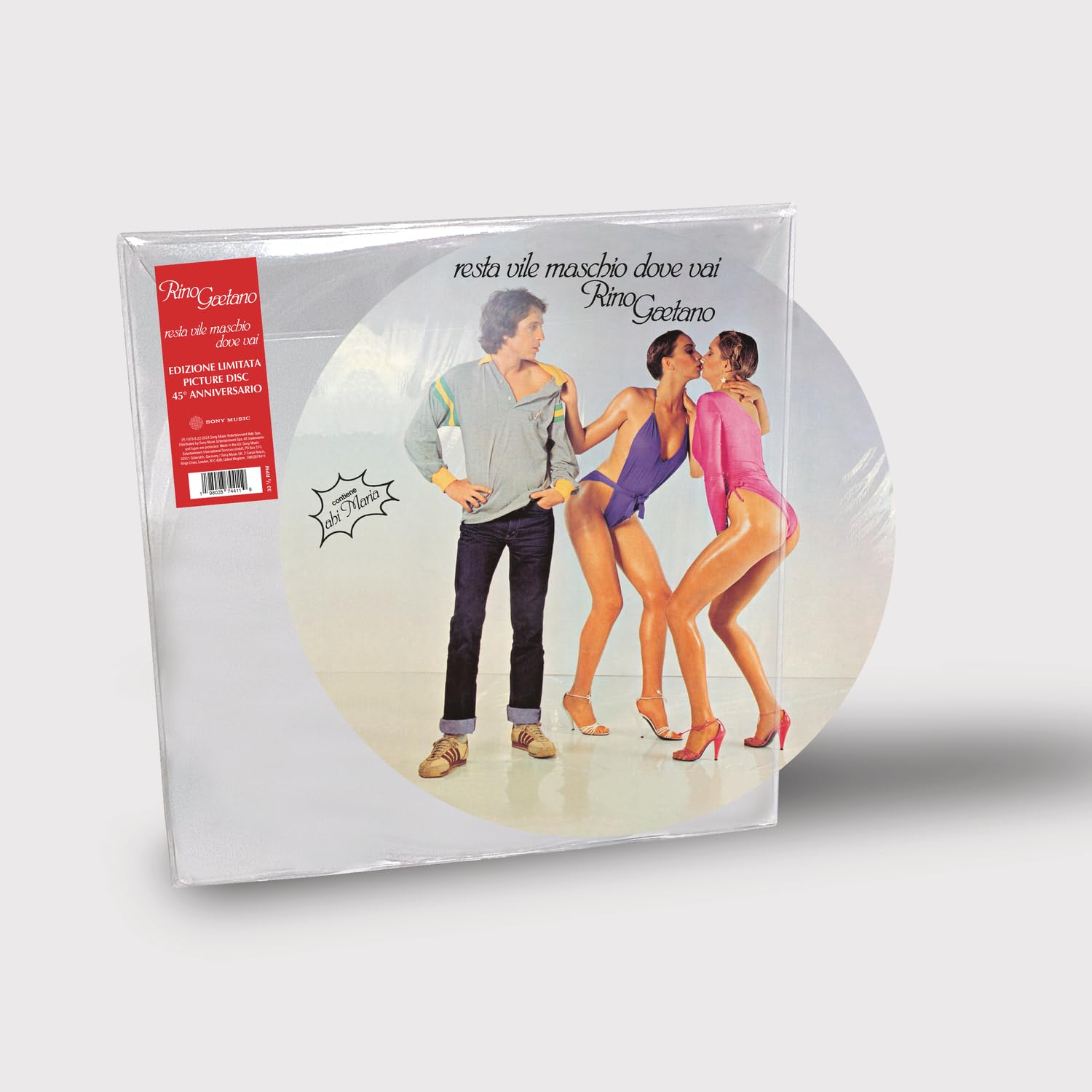Resta Vile Maschio, Dove Vai - Picture Disc (45° Anniversario