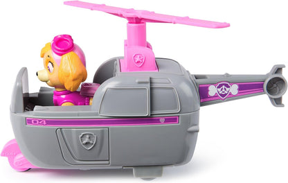 PAW PATROL, Helikopter mit Skye Spielfigur (Basis Fahrzeug, 2025), Spielzeug für Kinder ab 3 Jahren