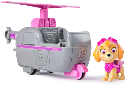 PAW PATROL, Helikopter mit Skye Spielfigur (Basis Fahrzeug, 2025), Spielzeug für Kinder ab 3 Jahren
