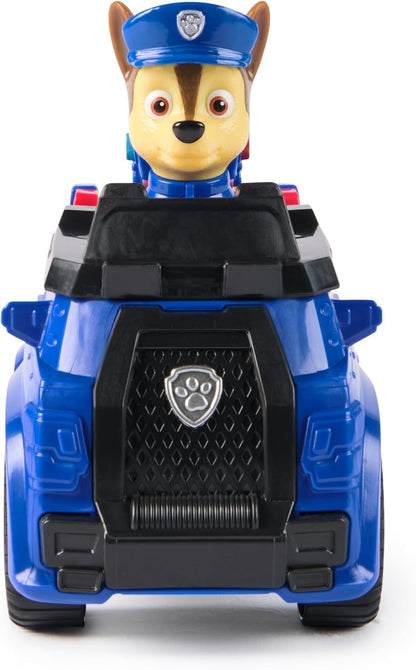 Patrulla Canina - Coche POLICÍA Y Figura Chase - Coche de 15 cm con 1 Figura Chase - Patrulla Canina Juguetes - 6069059 - Juguetes Niños 3 Años +