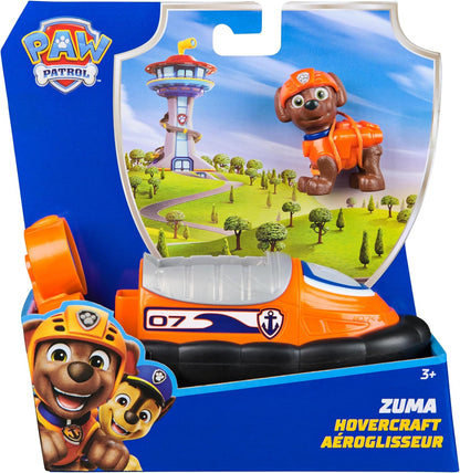 PAW Patrol, hovercraft van Zuma, speelgoedvoertuig met verzamelfiguur, duurzaam speelgoed