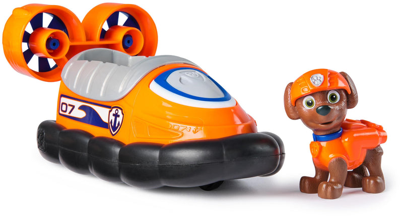 PAW Patrol, hovercraft van Zuma, speelgoedvoertuig met verzamelfiguur, duurzaam speelgoed