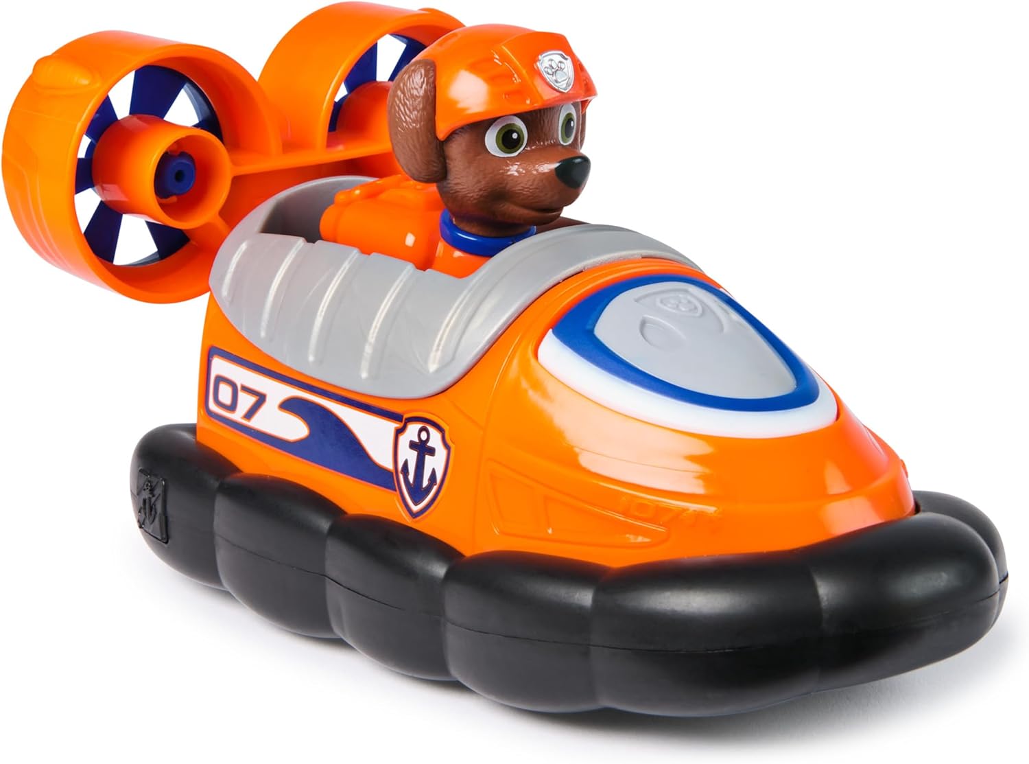 PAW Patrol, hovercraft van Zuma, speelgoedvoertuig met verzamelfiguur, duurzaam speelgoed