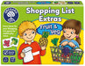 Orchard Toys Shopping List Extras Pack - Fruit & Veg Educational Game for Kids, Add On Pack to Shopping List, Age 3-7, Toddlers.