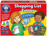 Orchard Toys Shopping List Extras Pack - Clothes Game, Add On Pack to Shopping List, Educational Memory Game, Perfect for Kids Age 3-7.