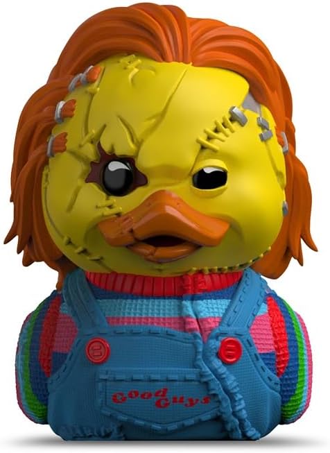 TUBBZ Kleine Chucky Sammelbare Vinyl-Gummientenfigur - Offizielles Child's Play Merchandise - Retro Horror Filme