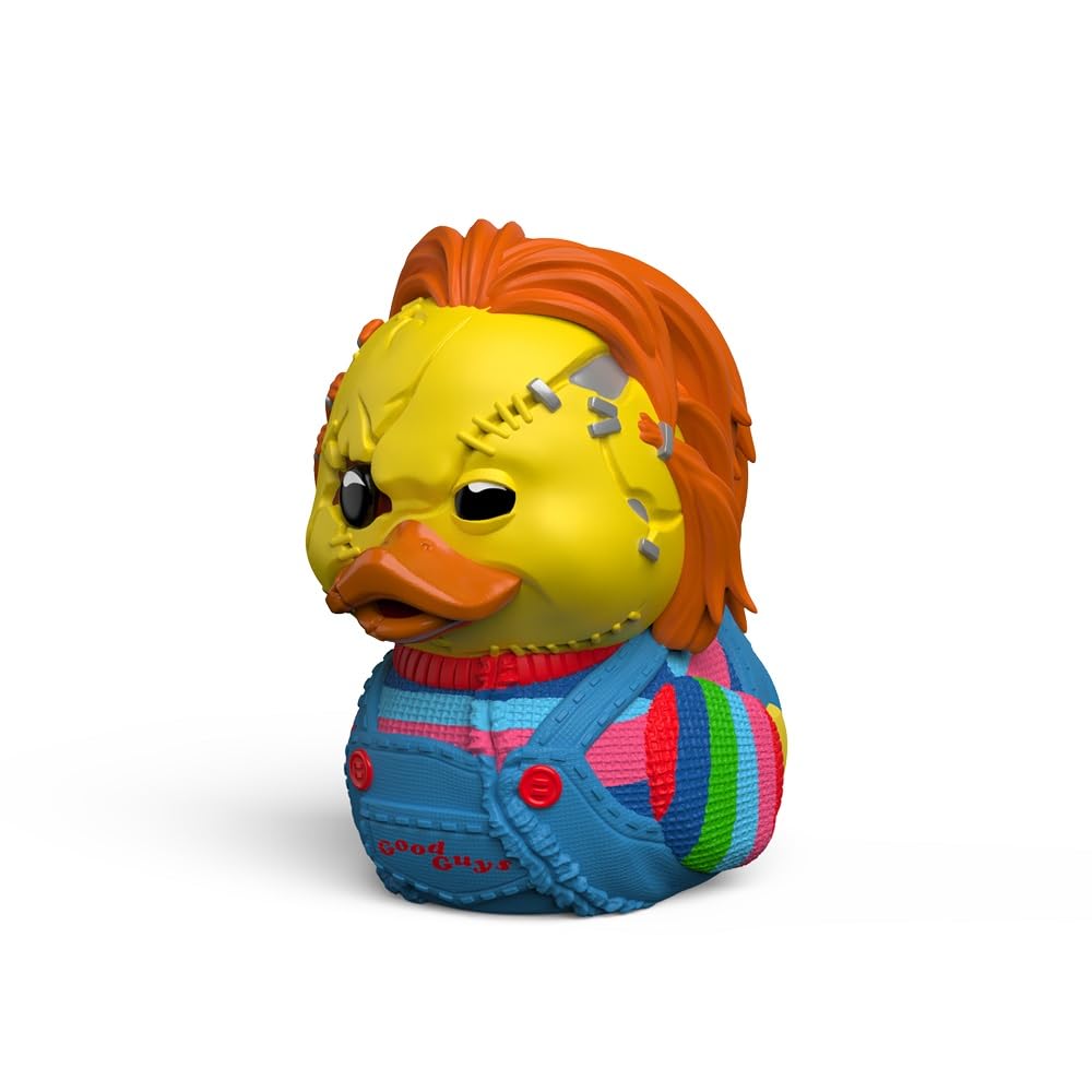TUBBZ Kleine Chucky Sammelbare Vinyl-Gummientenfigur - Offizielles Child's Play Merchandise - Retro Horror Filme