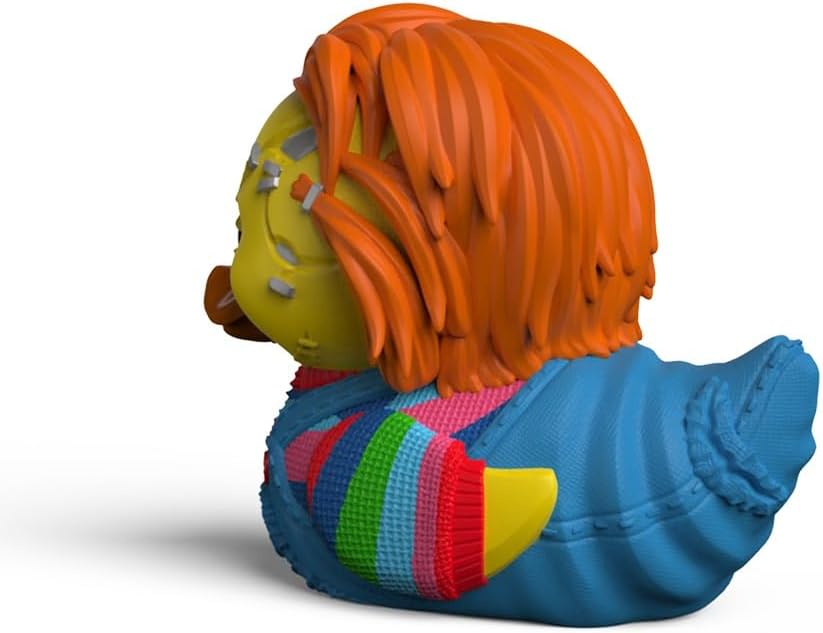 TUBBZ Kleine Chucky Sammelbare Vinyl-Gummientenfigur - Offizielles Child's Play Merchandise - Retro Horror Filme