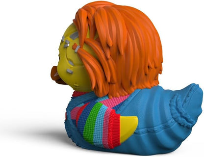 TUBBZ Kleine Chucky Sammelbare Vinyl-Gummientenfigur - Offizielles Child's Play Merchandise - Retro Horror Filme
