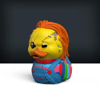 TUBBZ Kleine Chucky Sammelbare Vinyl-Gummientenfigur - Offizielles Child's Play Merchandise - Retro Horror Filme