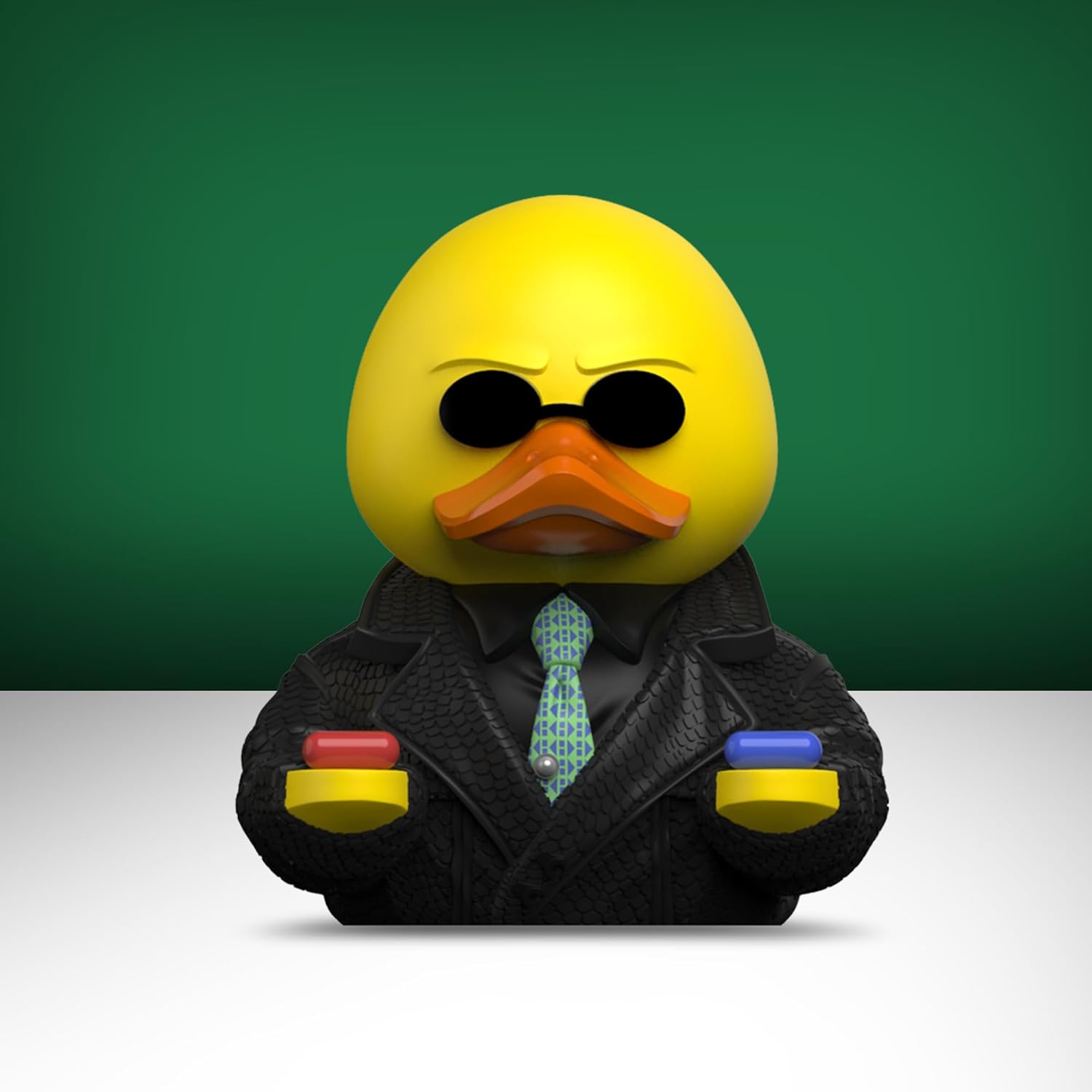 TUBBZ Erstausgabe: The Matrix - Morpheus als Cosplaying-Gummiente Vinylfigur
